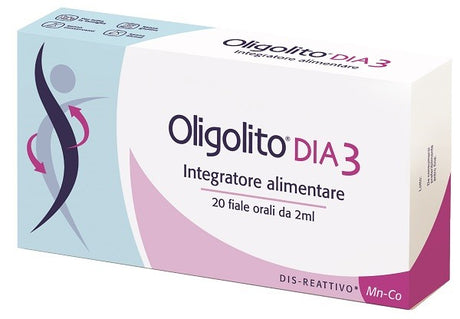 schwabe oligolito dia3 20 fiale 2 ml ean 8017930027030