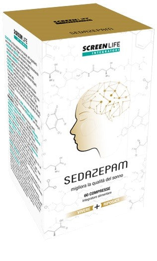 screen italia sedazepam 60 capsule integratore per aiutare nel sonno aiuta a dormire screen pharma ean 8059018330618