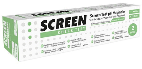 screen italia srl screen test ph vaginale 2 pezzi screen italia ean 8059015832894