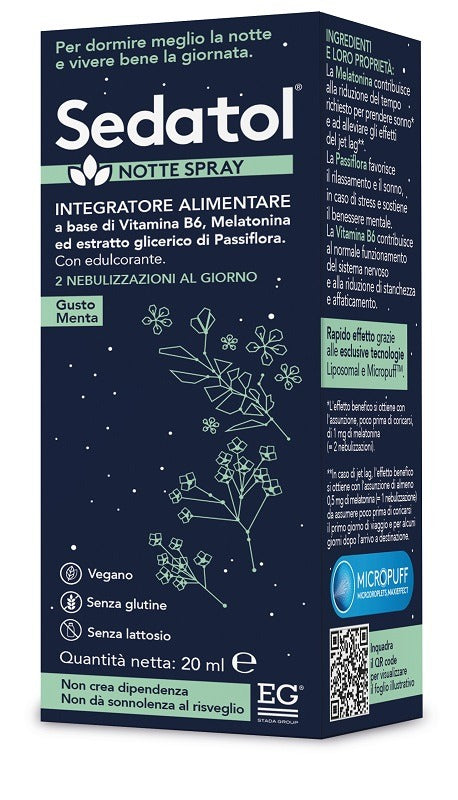 sedatol sedatol notte spray 20 ml sedatol