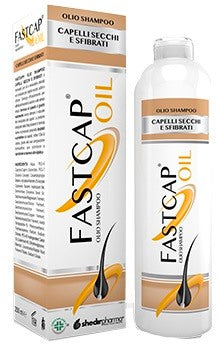 shedir pharma fastcap olio shampoo capelli secchi e sfibrati 200 ml fastcap