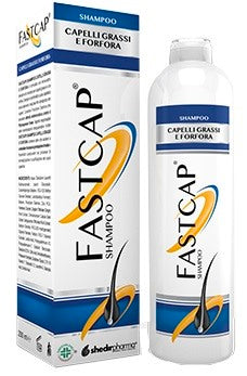 shedir pharma fastcap shampoo capelli grassi e forfora 200 ml fastcap