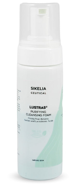 sikelia ceutical lustras mousse detergente purificante 150 ml sikelia ean 0805698426732