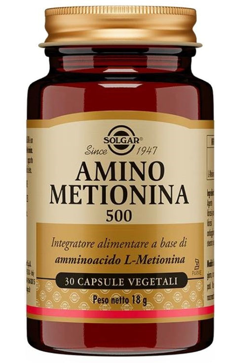 solgar amino metionina 500 30 capsule vegetali solgar ean 0033984010666
