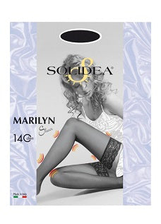 solidea by calzificio pinelli marilyn 140 sheer calza autoreggente visone 2 solidea ean 8300496018247