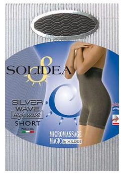 solidea by calzificio pinelli silver wave high waist short pantaloncino vita alta noisette 1s solidea ean 8300496047490