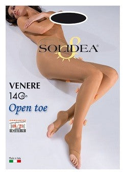 solidea by calzificio pinelli venere 140 open toe collant cipria 4 l solidea ean 8300496052197