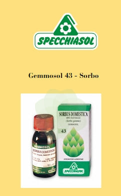 specchiasol named gemmosol 43 sorbo 50ml ean 8002738826800