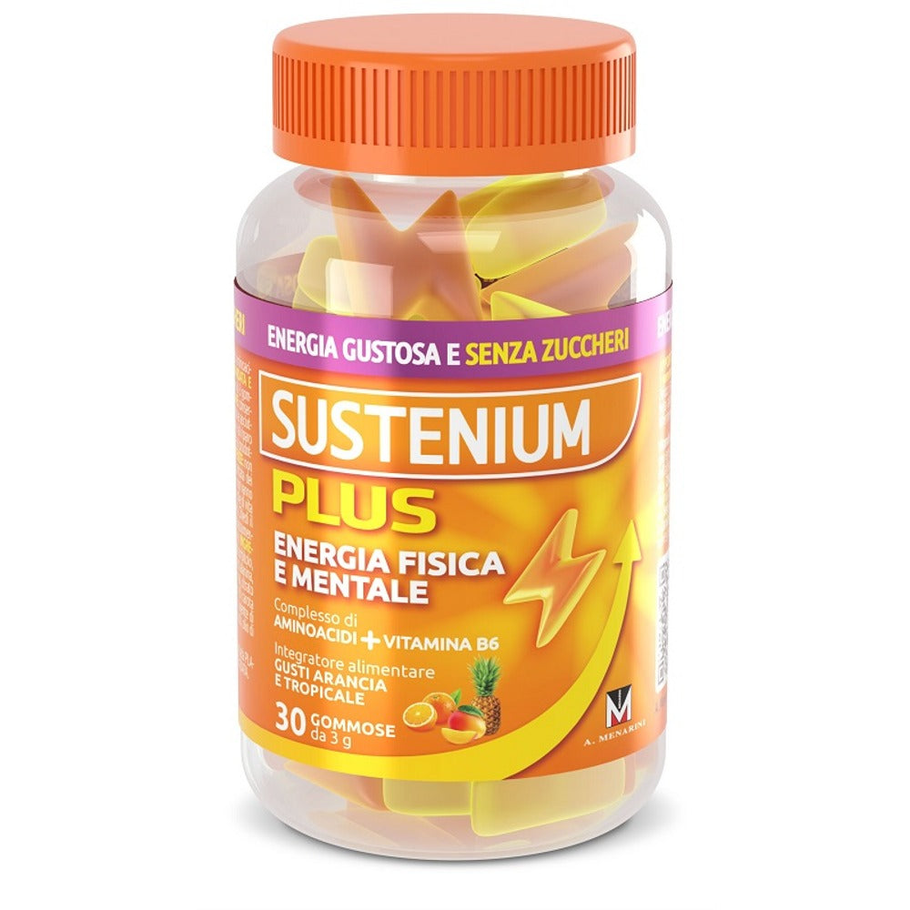 sustenium sustenium plus 30 caramelle gommose 3 g sustenium ean 8059591081044