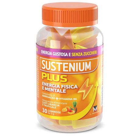 sustenium sustenium plus 30 caramelle gommose 3 g sustenium ean 8059591081044