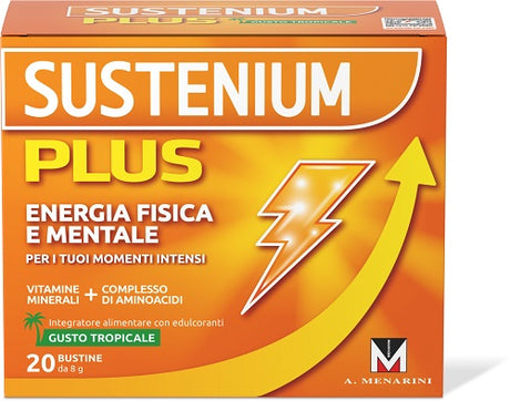 sustenium sustenium plus tropicale 20 bustine sustenium ean 8059591081174