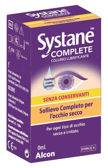 systane collirio lubrificante systane complete senza conservanti 10 ml systane