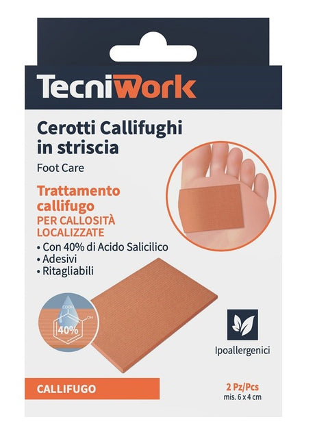 tecniwork cerotti callifughi in striscia confezione da 2 pezzi nightday ean 8023568141796