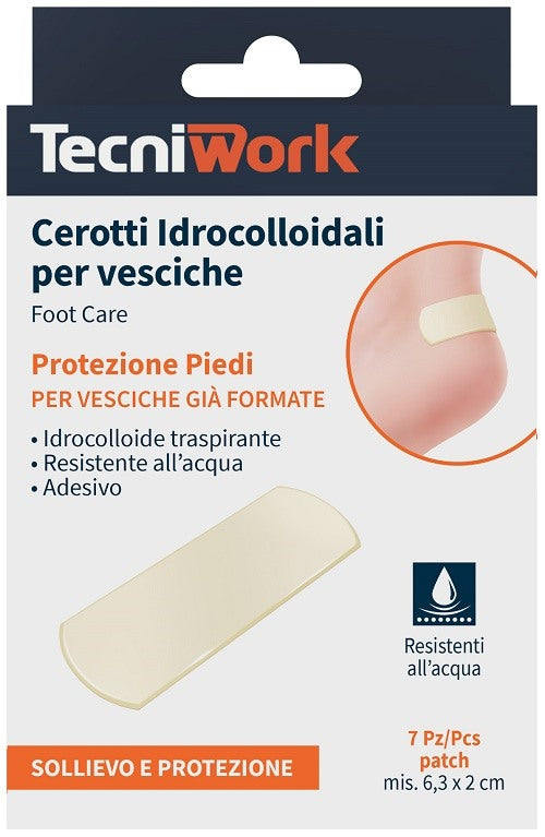 tecniwork cerotti idrocolloidali 7 pezzi ean 8023568290623