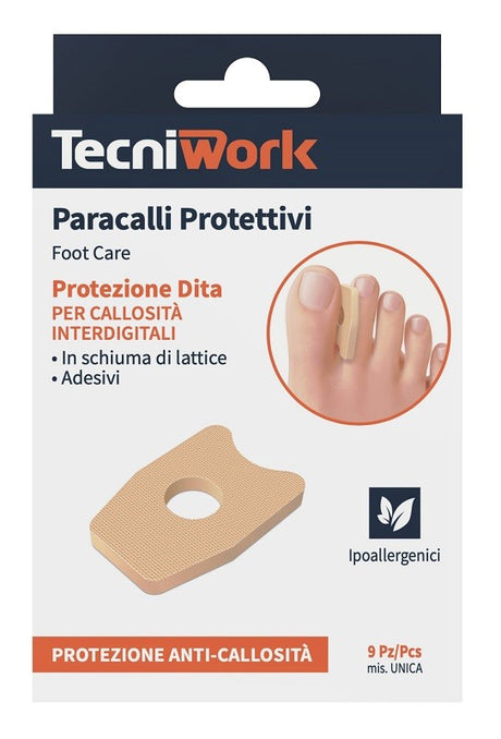 tecniwork paracalli per calli morbidi confezione da 9 pezzi nightday ean 8023568141765