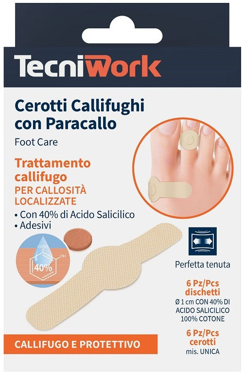tecniwork spa cerotto callifugo 66 pezzi ean 8023568296298
