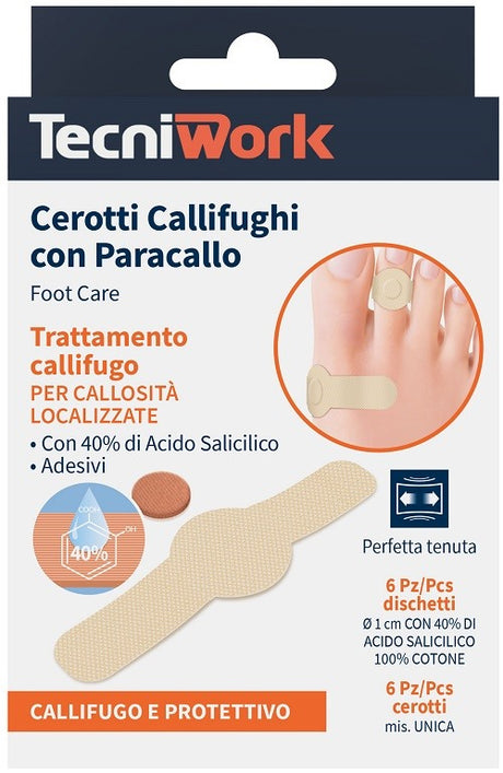 tecniwork spa cerotto callifugo 66 pezzi ean 8023568296298