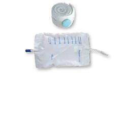 teleflex medical sacca raccogli urina da gamba per incontinenza in pvc 750 ml tubo raccordo diritto 30 cmrubinetto scaricovalvola antireflusso2 fasce a bottoni 10 pezzi teleflex medical