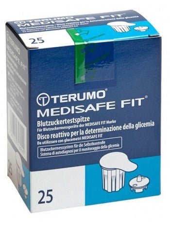 terumo italia disco per la determinazione della glicemia medisafe fit 25 pezzi terumo ean 4987350701626