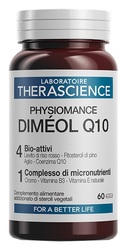 therascience sam physiomance dimeol q10 60 compresse physiomance ean 3760269954793