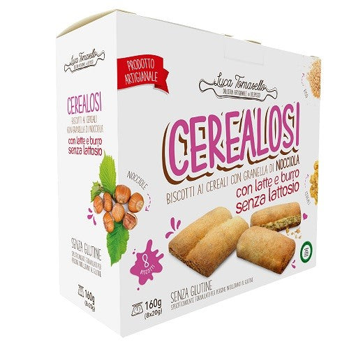 tomasello luca cerealosi nocciola 160 g ean 8055060380410