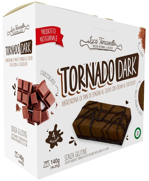 tomasello luca tornado dark merendina 140 g ean 8055060380359