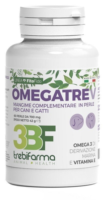 trebifarma omegatrev barattolo 60 perle trebifarma ean 8033650120233