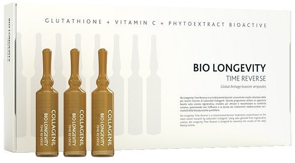 uniderm farmaceutici collagenil bio longevity time reverse 8 fiale da 25 ml collagenil ean 8032836152150