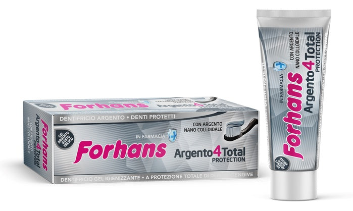 uragme dentifricio silver 4 white forhans 75 ml forhans ean 8002185071822