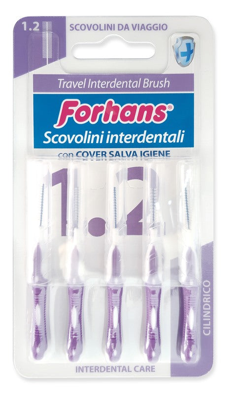 uragme forhans travel interdental brush 12 forhans ean 8002185771524