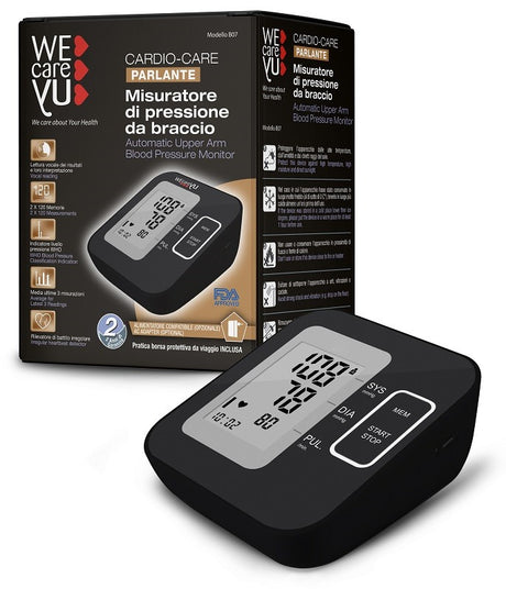 uragme srl misuratore di pressione da braccio parlante wecareyu cardio care wecareyu ean 8002185060437