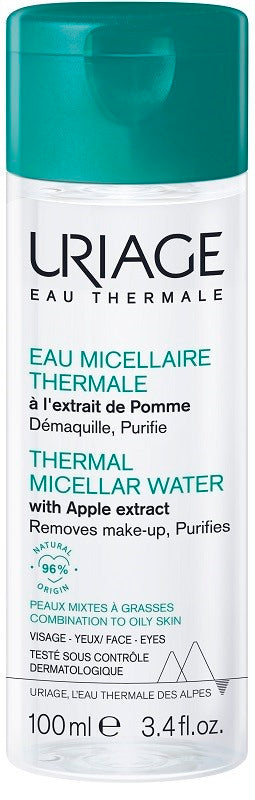 uriage laboratoires dermatolog uriage eau micellaire thermale pelli miste grasse flacone 100 ml uriage ean 3661434009341