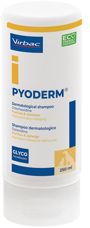 virbac pyoderm shampoo 250 ml virbac ean 3597134005232