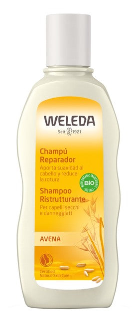 weleda italia srl avena shampoo ristrutturante 190ml weleda ean 4001638095624