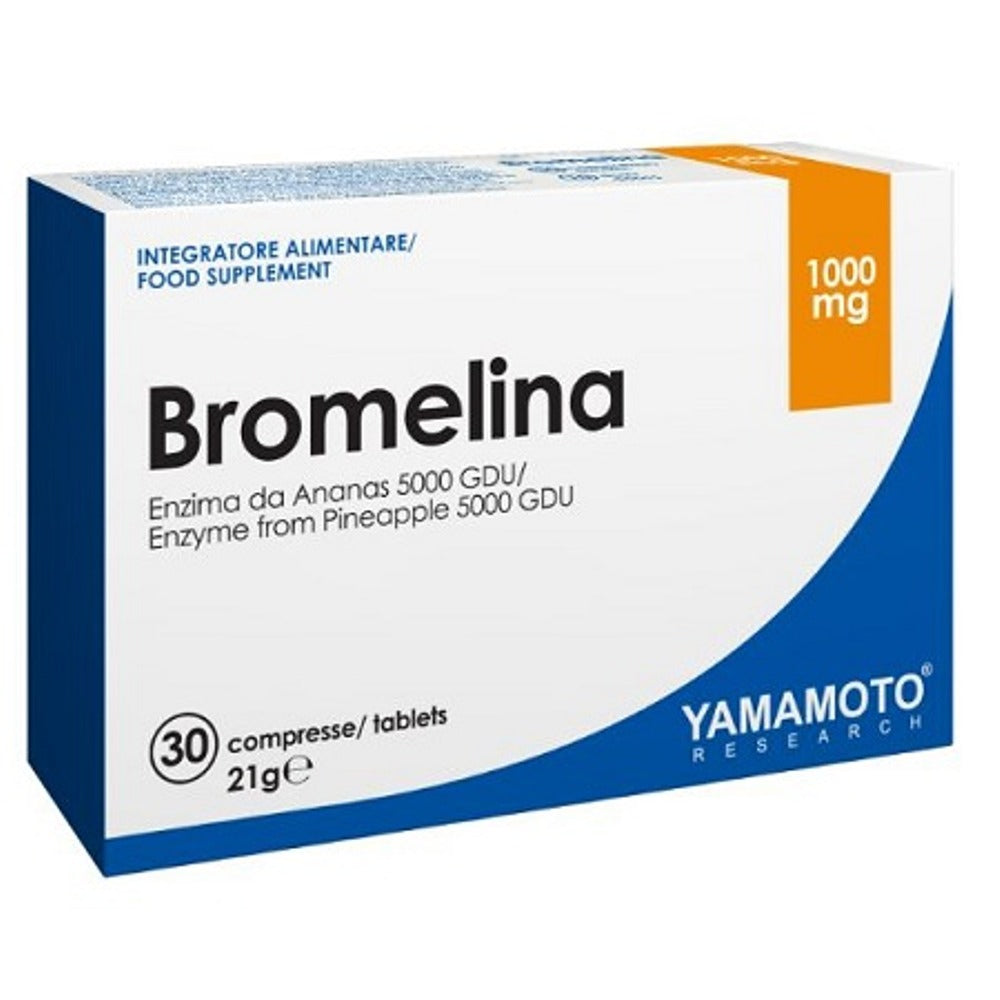 yamamoto yamamoto research bromelina 30 compresse yamamoto ean 8057639551047