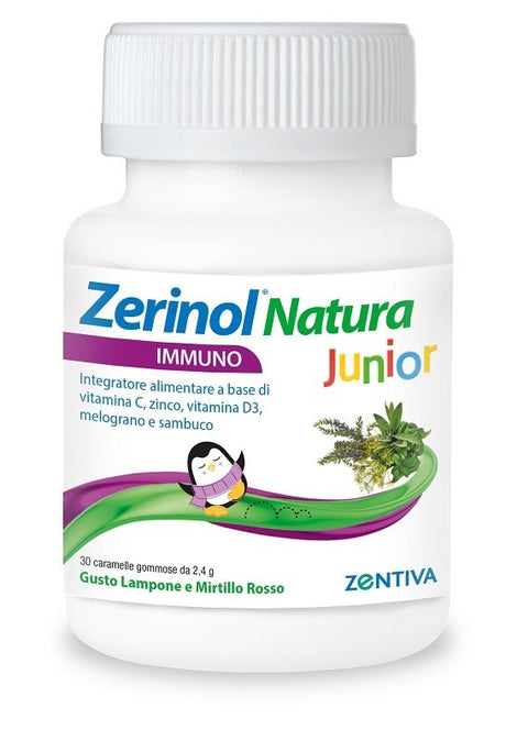 zentiva italia zerinol natura immuno junior 30 caramelle gommose zerinol