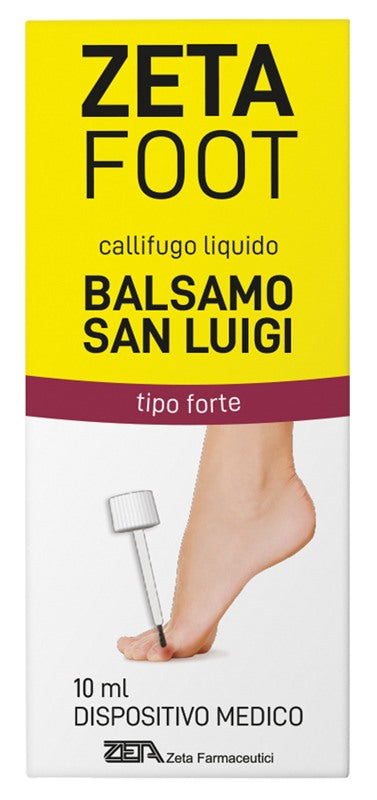 zeta farmaceutici zetafoot callifugo liquido balsamo san luigi 10 ml zeta farmaceutici ean 8056772635980