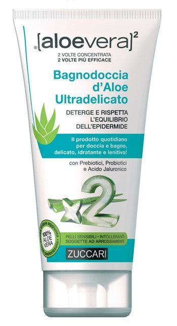 zuccari srl aloevera2 bagnodoccia ultradelicato 150 ml aloevera2 ean 8026380802555
